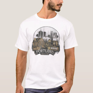 Portland City Oregon USA T-Shirt