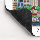 Portland~ Die Stadt der Rose Mousepad (Ecke)