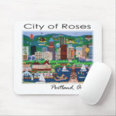 Portland~ Die Stadt der Rose Mousepad (Mit Mouse)