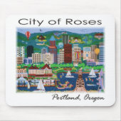 Portland~ Die Stadt der Rose Mousepad (Vorne)