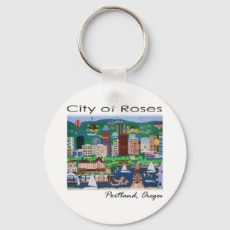Portland~ Die Stadt der Rose Schlüsselanhänger
