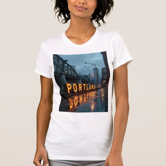 Portland Dreamscape T-Shirt (Vorderseite)