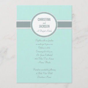 Portland Einladung:Dunkeltürkis Einladung