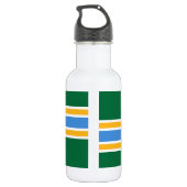 Portland Flag Liberty Flasche Edelstahlflasche (Rückseite)