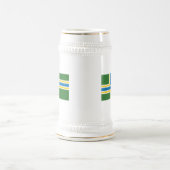 Portland-Flaggen-Tasse Bierglas (Mittel)