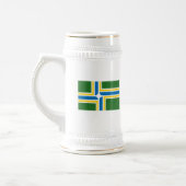 Portland-Flaggen-Tasse Bierglas (Links)