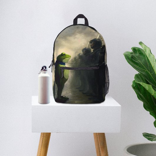 Portland Frog Protest Bedruckter Rucksack