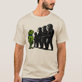 Portland Frog Protest l Resist Frog Portland Frog T-Shirt (Vorderseite)