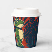 Portland Frog Protest Pappbecher (Rückseite)