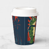 Portland Frog Protest Pappbecher (Rechts)