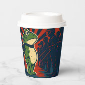 Portland Frog Protest Pappbecher (Vorderseite)