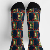 Portland Frog Protest Socken (Oben)