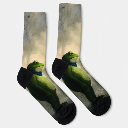 Portland Frog Protest Socken (Rechts)