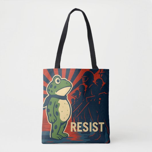Portland Frog Protest Tasche (Vorderseite)