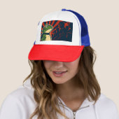 Portland Frog Protest Truckerkappe (Beispiel)