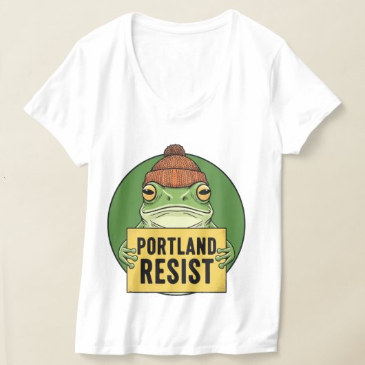 Portland Frog Resist Activist T-Shirt (Ablage )