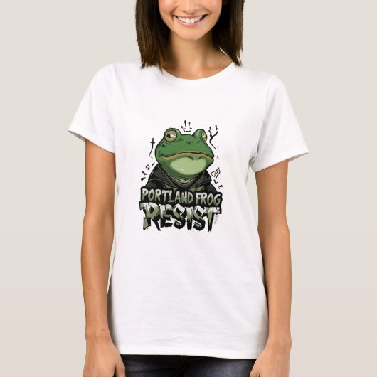 Portland Frog T-Shirt (Vorderseite)