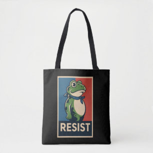 Portland Frosch Protest Anti Eis Widerstand Ich st Tasche