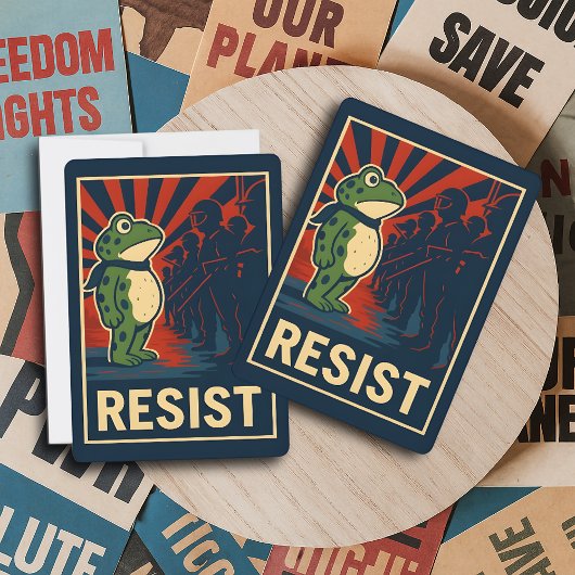 Portland Frosch Protest Einladung
