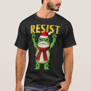 Portland Frosch Protest Frosch Frauen Keine Könige T-Shirt