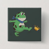 Portland Frosch Protest gegen ICE  Button (Vorderseite)