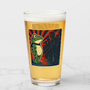 Portland Frosch Protest Glas