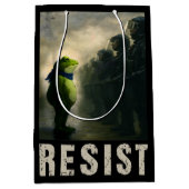 Portland Frosch Protest Mittlere Geschenktüte (Vorderseite)