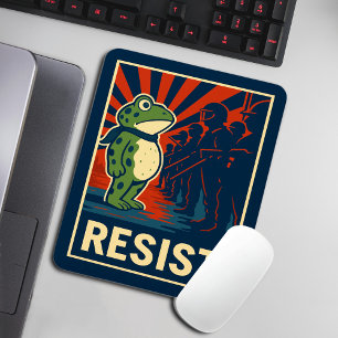 Portland Frosch Protest Mousepad