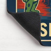 Portland Frosch Protest Mousepad (Ecke)