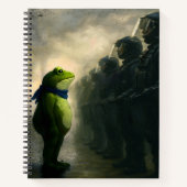 Portland Frosch Protest Notizblock (Vorderseite)