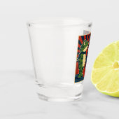 Portland Frosch Protest Schnapsglas (Links)