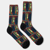 Portland Frosch Protest Socken (Rechts)