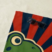 Portland Frosch Protest Strandtuch (Beispiel)