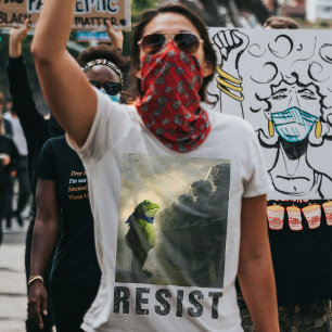 Portland Frosch Protest T-Shirt