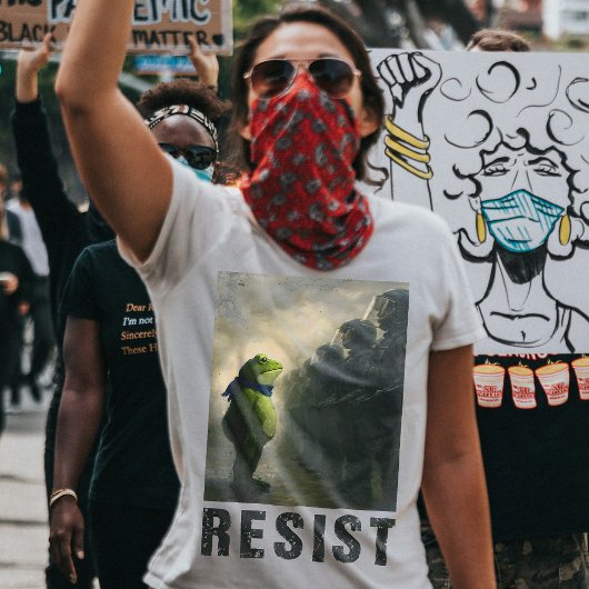 Portland Frosch Protest T-Shirt