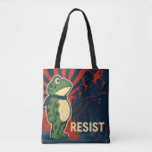 Portland Frosch Protest Tasche (Vorderseite)