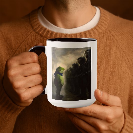 Portland Frosch Protest Tasse