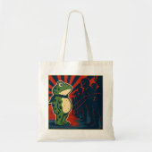 Portland Frosch Protest Tragetasche (Vorne)