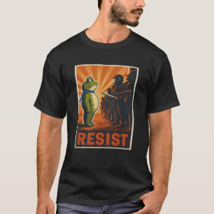 Portland Frosch Protest Widerstand T-Shirt