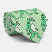 Portland Frosch Sasquatch Krawatte (Gerollt)