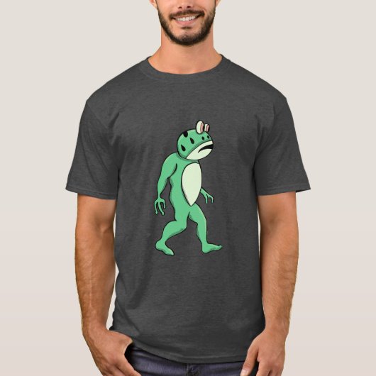 Portland Frosch Sasquatch T-Shirt (Vorderseite)