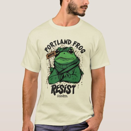 Portland Frosch T-Shirt (Vorderseite)