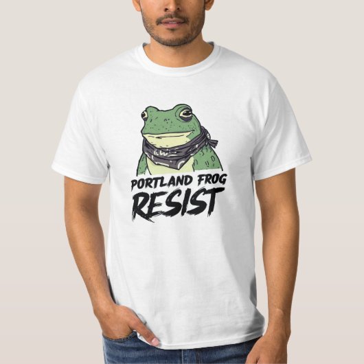 Portland Frosch T-Shirt (Vorderseite)