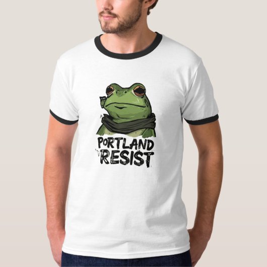 Portland Frosch T-Shirt (Vorderseite)