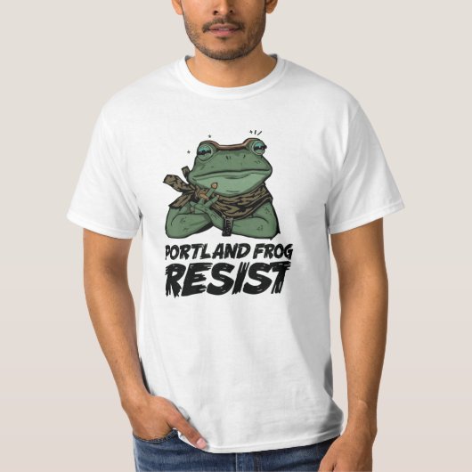 Portland Frosch T-Shirt (Vorderseite)