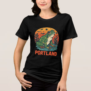 Portland Frosch Tri-Blend Shirt