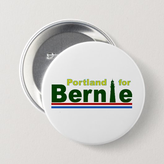 Portland für Bernie Button (Vorne & Hinten)