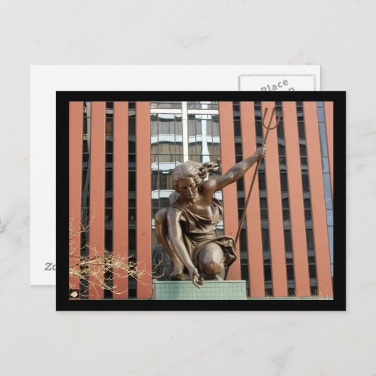 Portland Gebäude Postkarten (Vorne/Hinten)