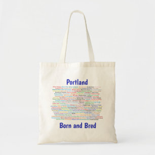 Portland geboren und gezüchtet tragetasche
