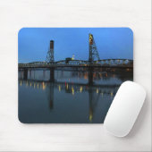 Portland Hawthorne Bridge #2 Mouse Pad Mousepad (Mit Mouse)
